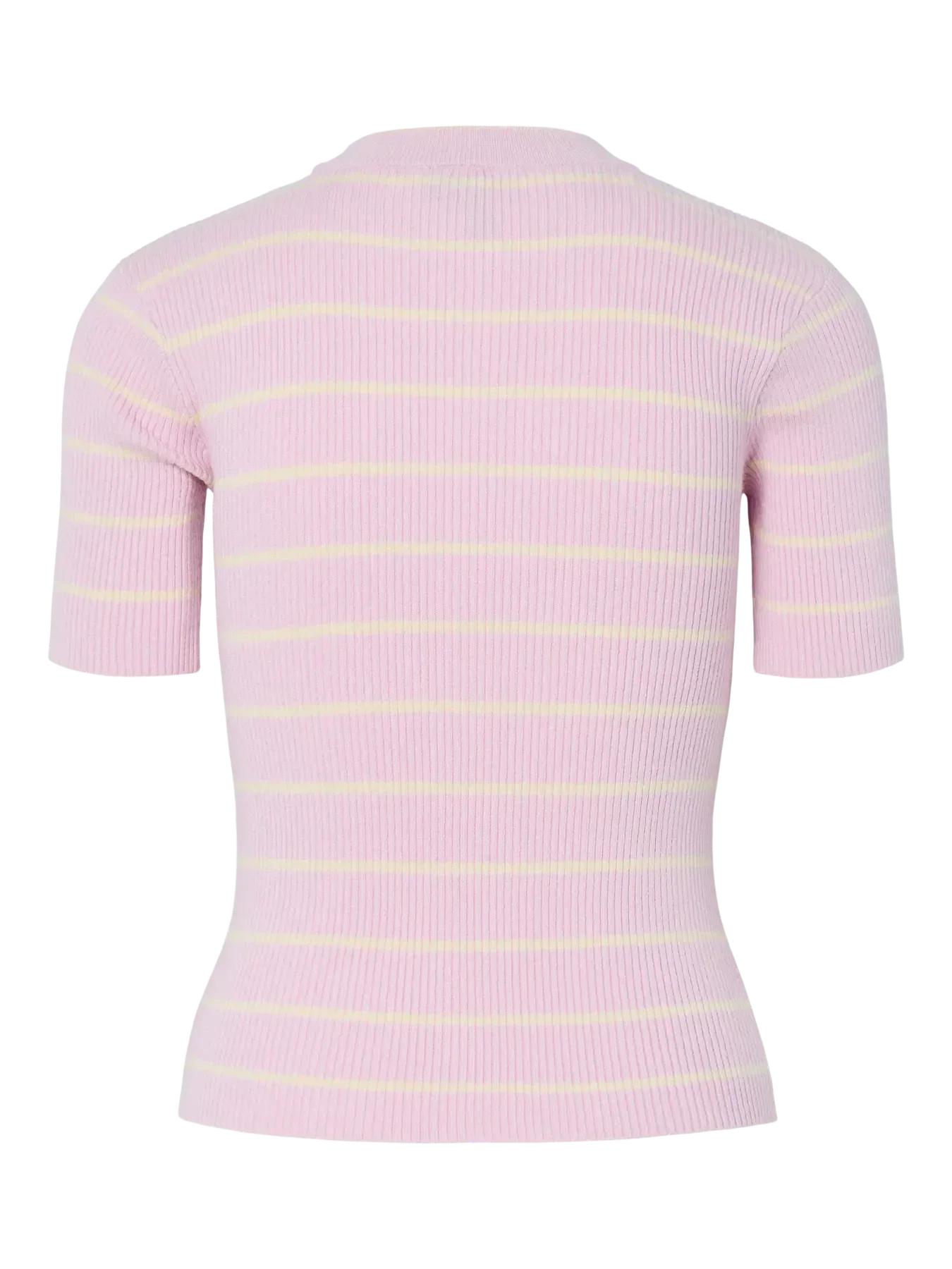 Pieces - Pcmira Ss O-Neck Knit - 4899830 Winsome Orchid Birch Narrow - Image 2