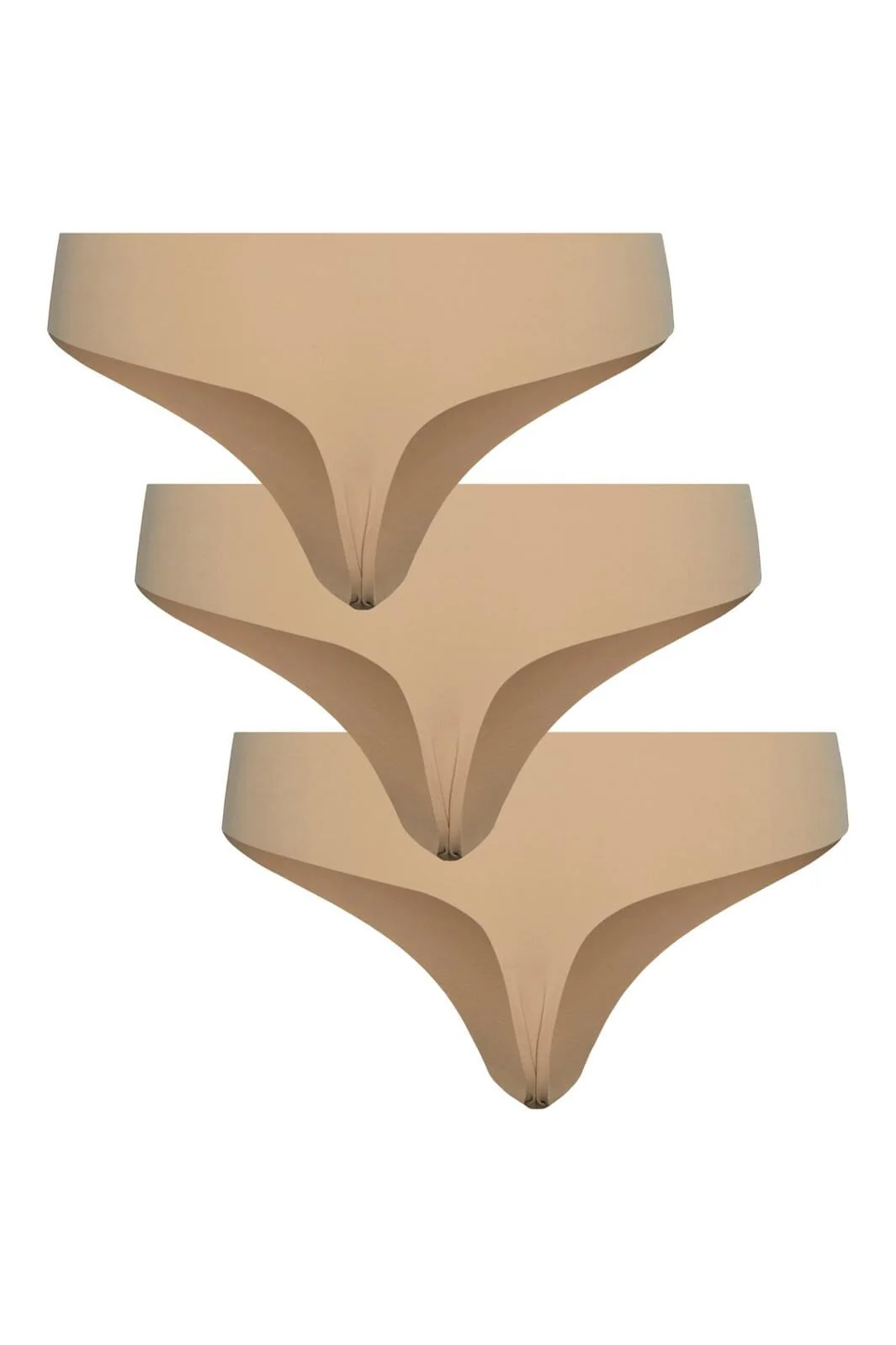 Pieces - Pcnamee Thong 3-Pack - 4297737 Nude 3 - Image 2