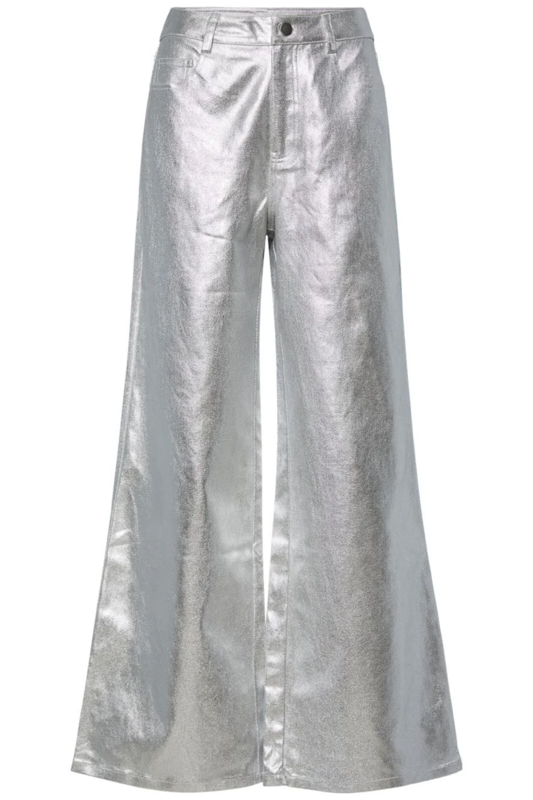 Pieces - Pcodessa Wide Pants Fsy - 4748936 Silver