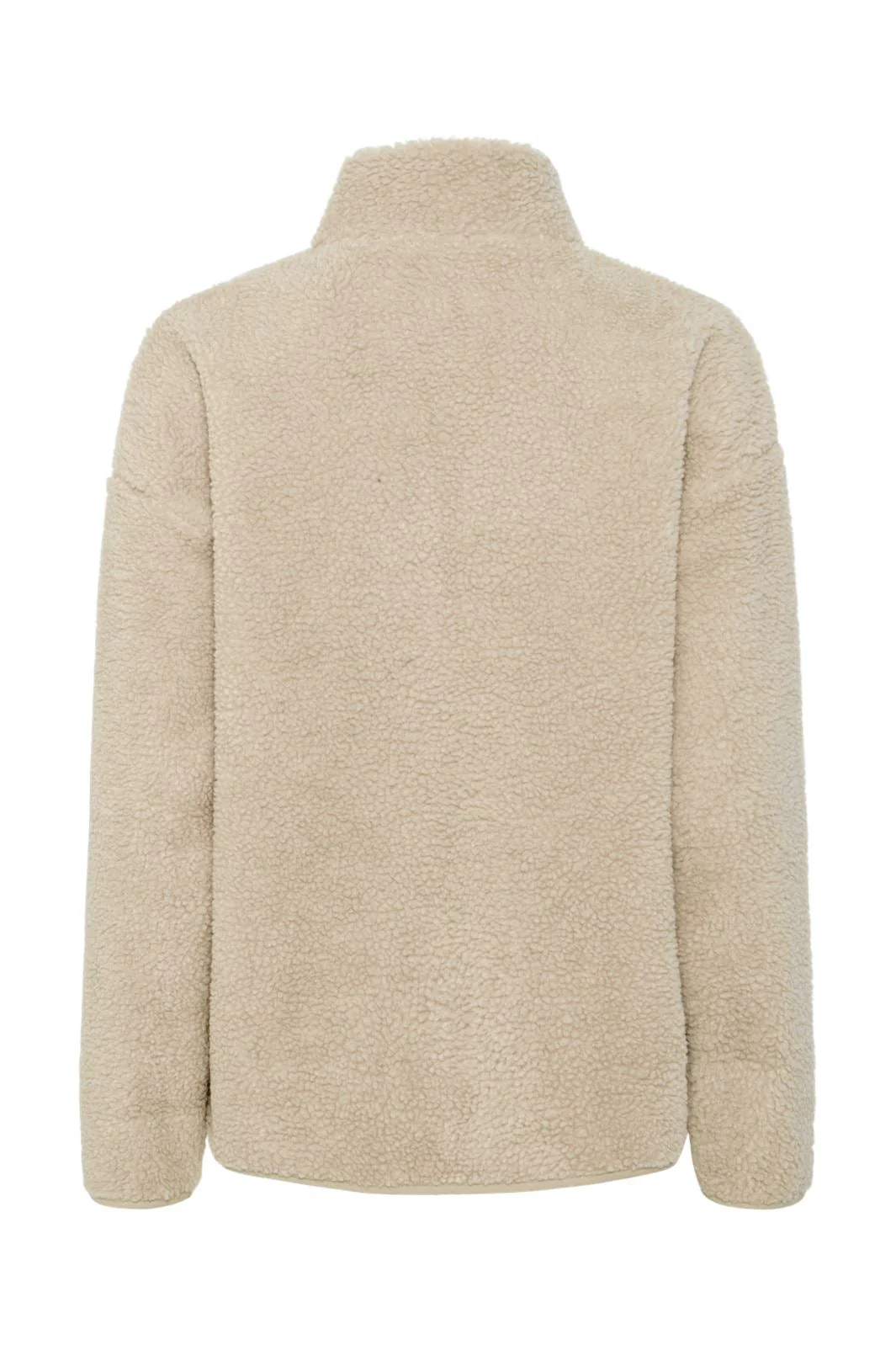 Pieces - Pcsadia Ls Teddy Jacket - 4640680 Silver Gray - Image 7
