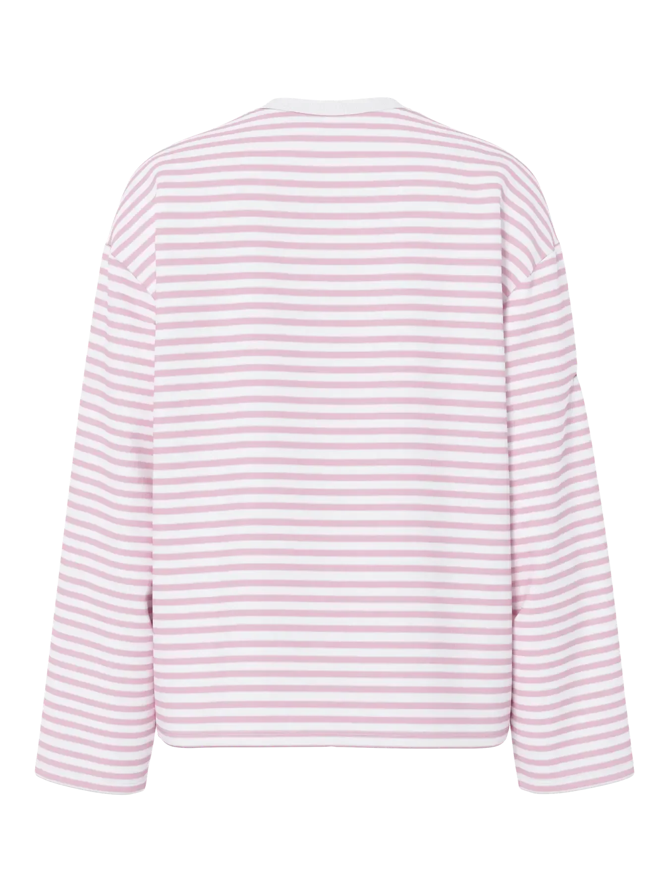 Pieces - Pcsadie Ls Top - 5090856 Bright White Roseate Spoonbill - Image 6