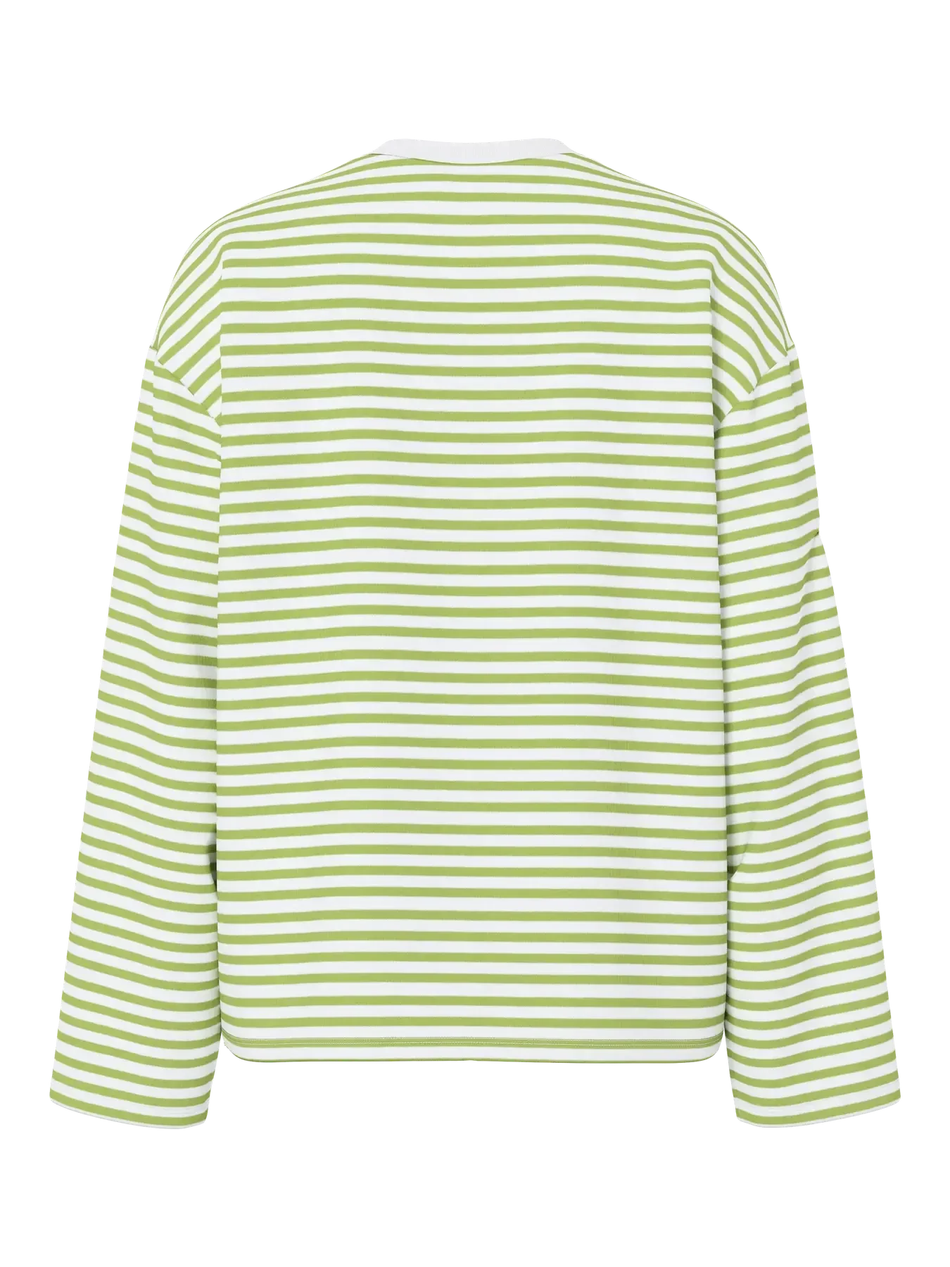 Pieces - Pcsadie Ls Top - 5090907 Bright White Herbal Garden - Image 6