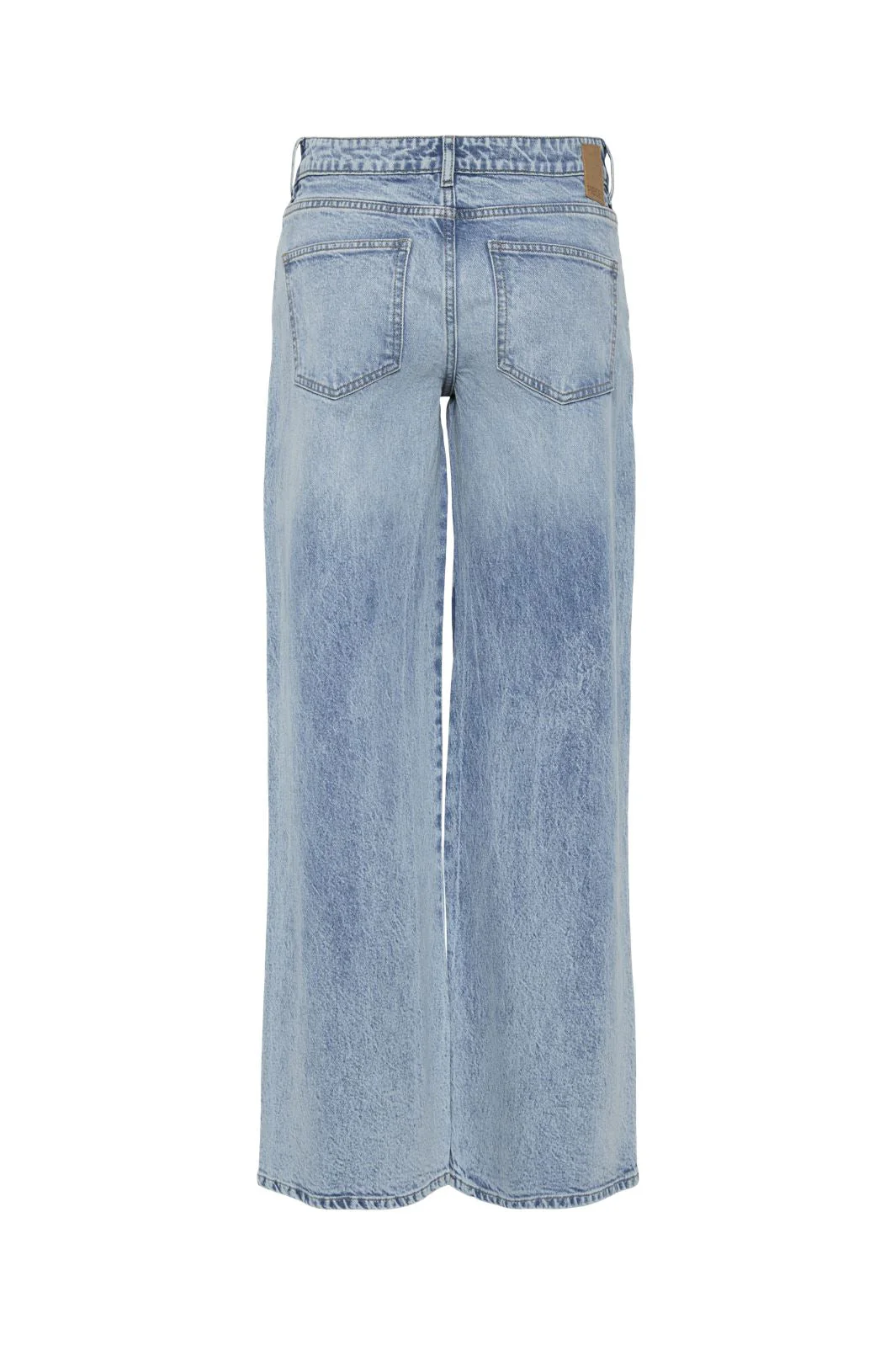 Pieces - Pcselma Lw Wide Jeans Lb - 4622362 Light Blue Denim - Image 4