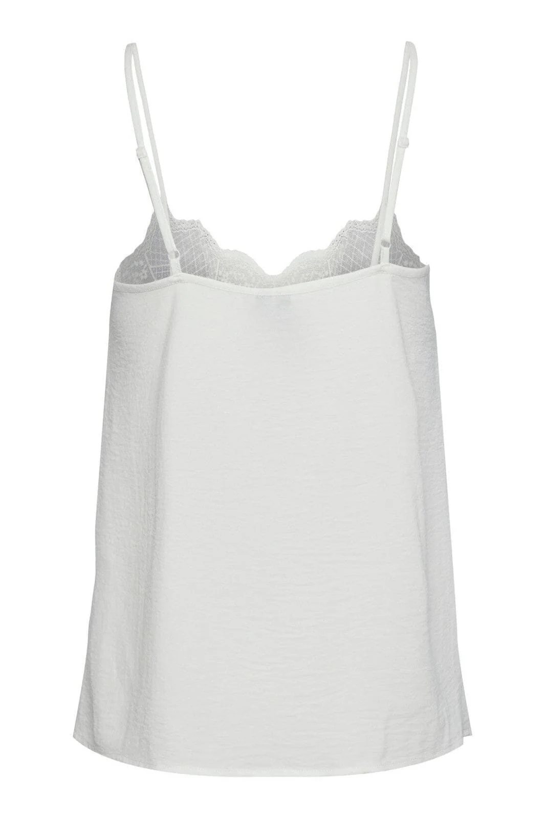 Pieces - Pctiffany Strap Lace Top Bc - Cloud Dancer - Image 4