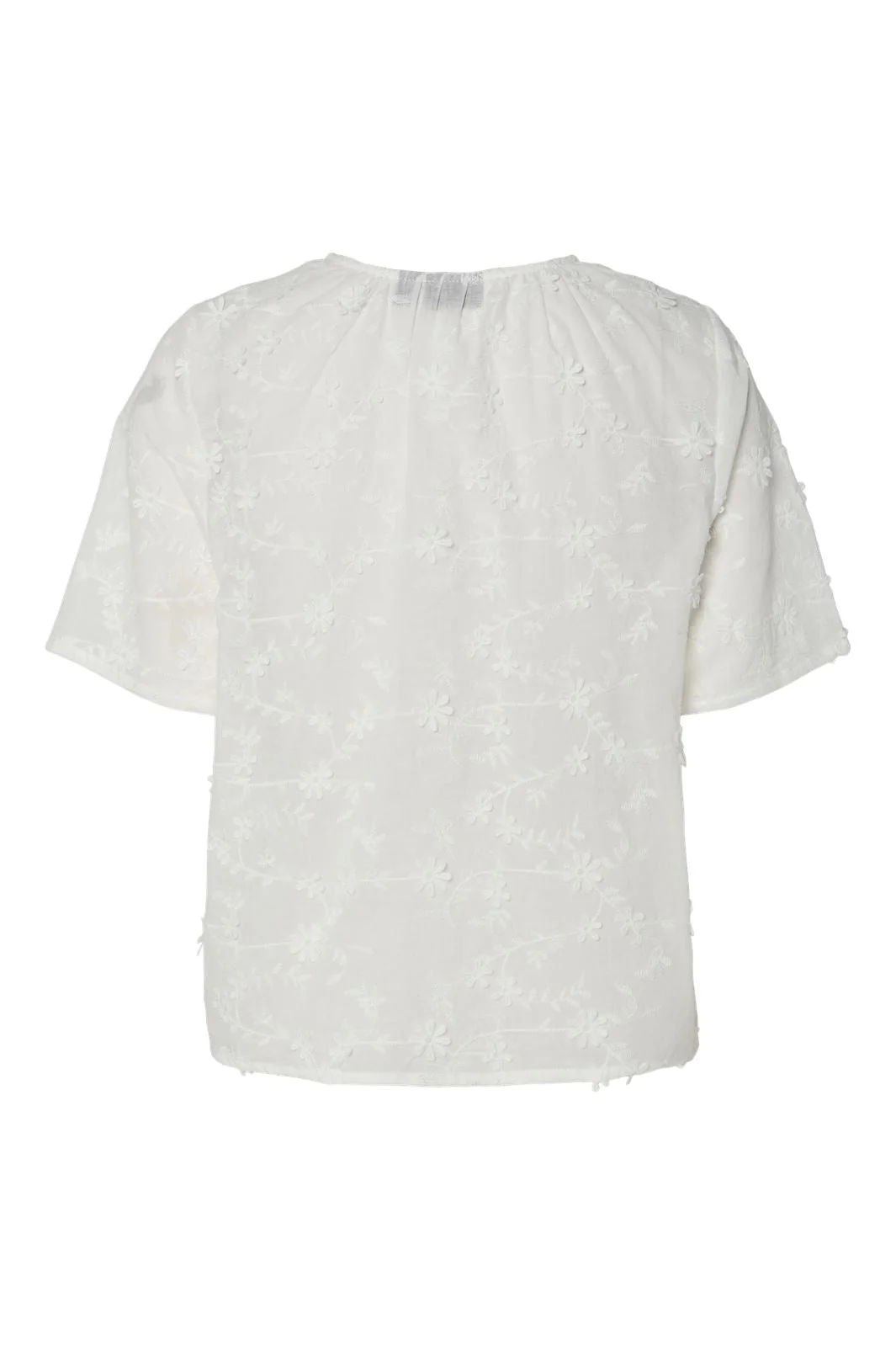 Pieces - Pctolax Ss Top - 4738449 Cloud Dancer - Image 2