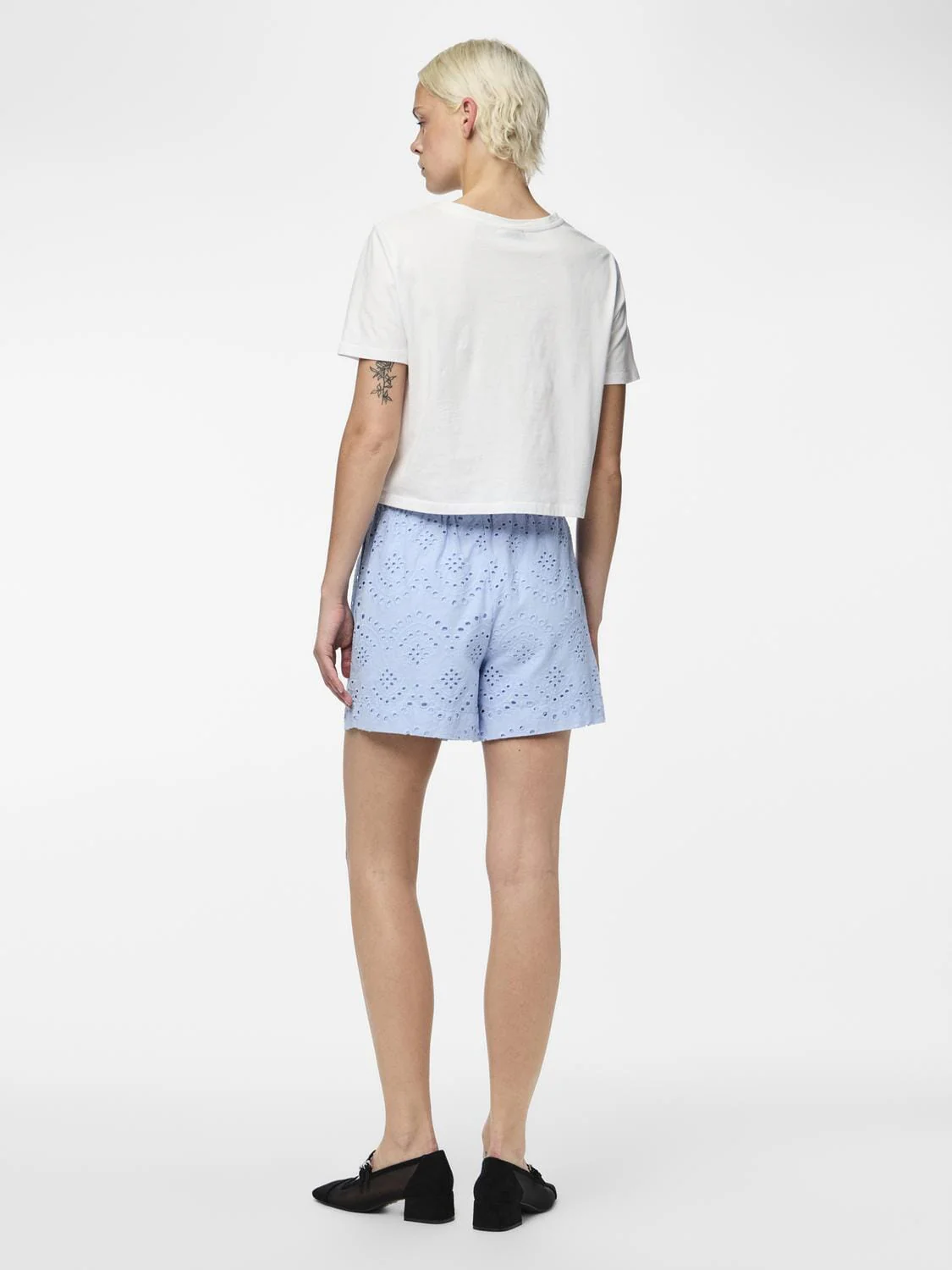Pieces - Pcvilde Shorts - 4649436 Cashmere Blue - Image 5