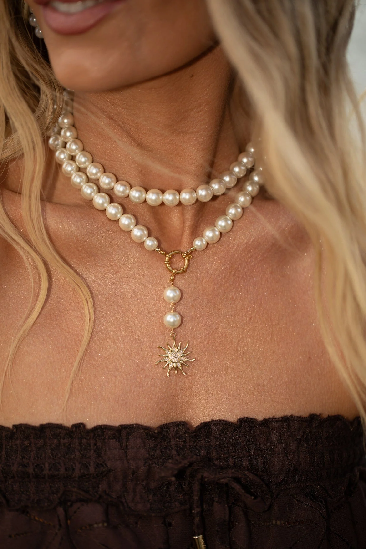 Rooted - Alice Necklace 2 in 1 - Forgyldt - Image 2