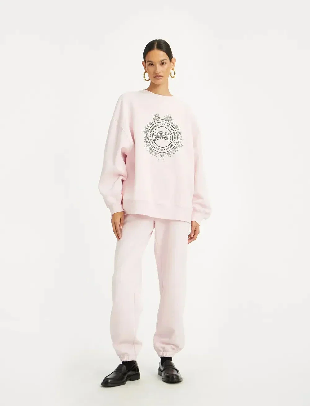 Rotate - Heavy Sweat Crewneck114425191 - Ballarina - Image 3