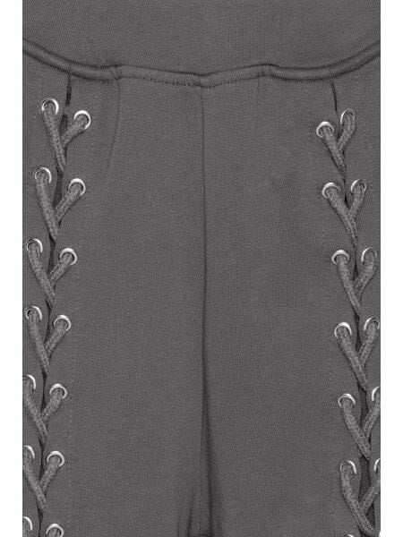 Rotate - Lacing Sweatpants 1143891205 - 1205 Gray Pinstripe - Image 6