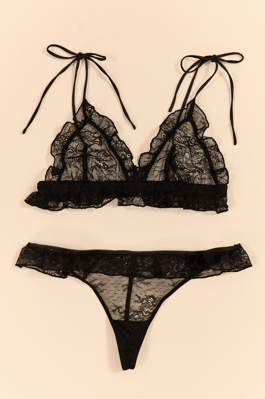 Rotate - String Briefs 116386100 - 100 Black - Image 2