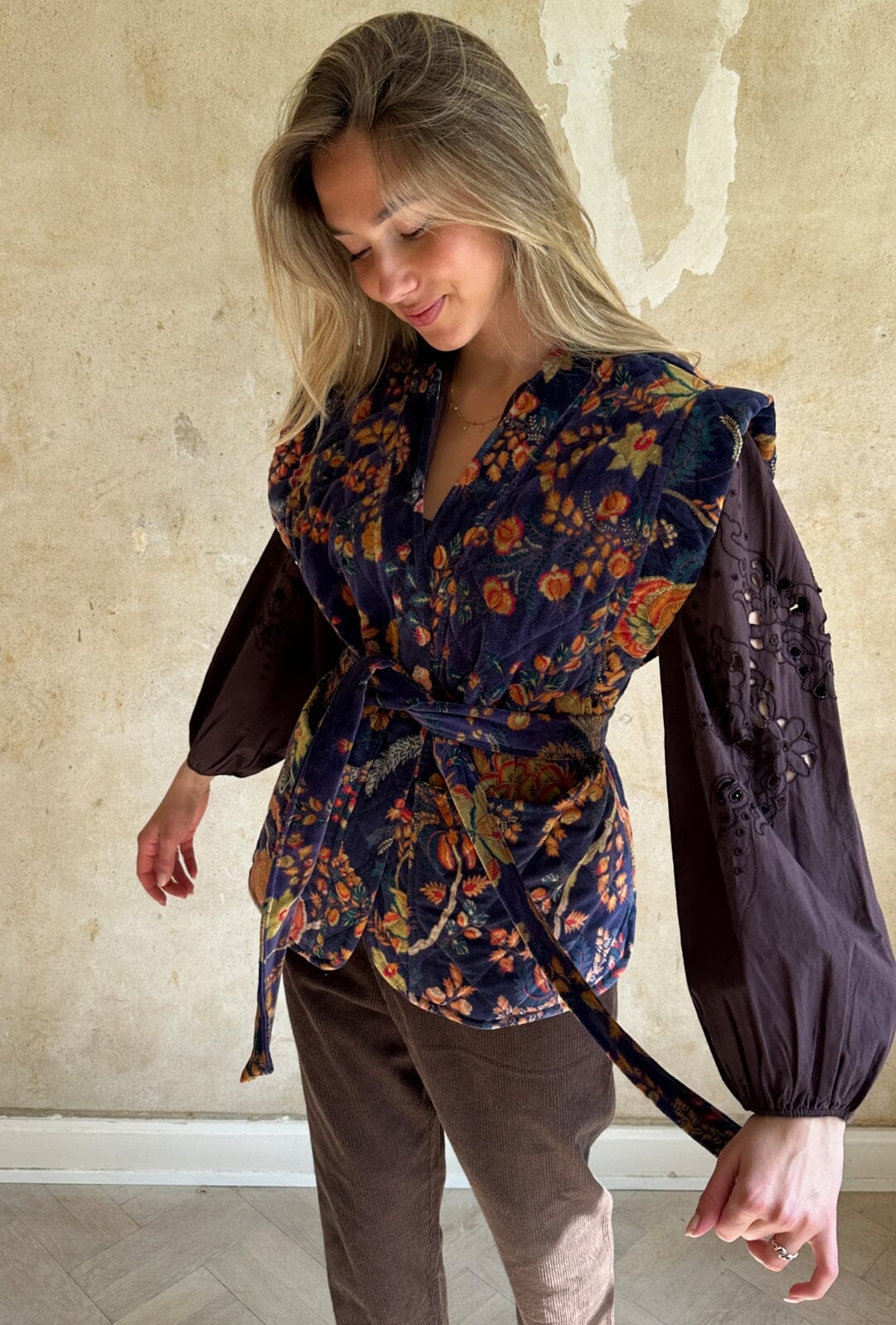 Sissel Edelbo - Cille Vest SE 1382 - Purple Delight
