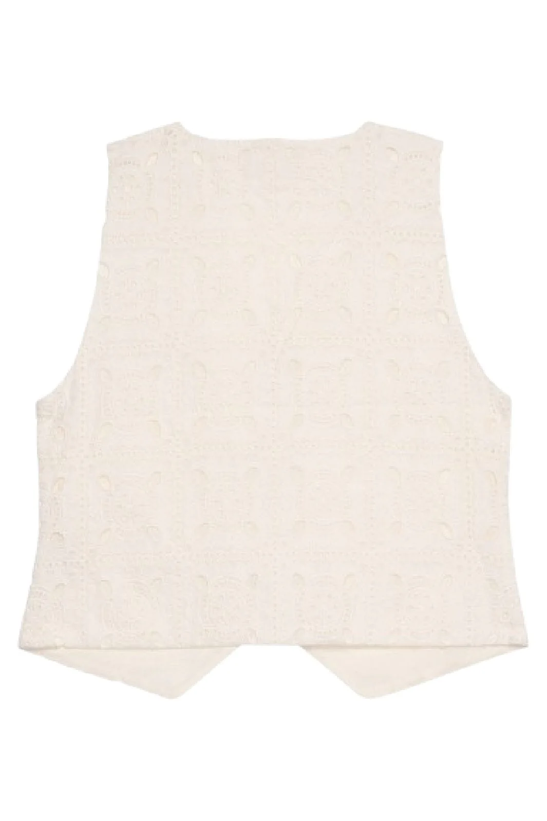 Sissel Edelbo - Debbie Vest SE 1610 - Cream - Image 4