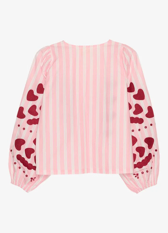 Sissel Edelbo - Elisabeth Top SE 1900 - Rose Stripes - Image 5
