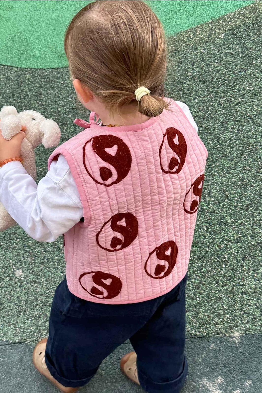 Sissel Edelbo - Honey MINI Vest SE 1524 - Yin & Yang Pink - Image 7