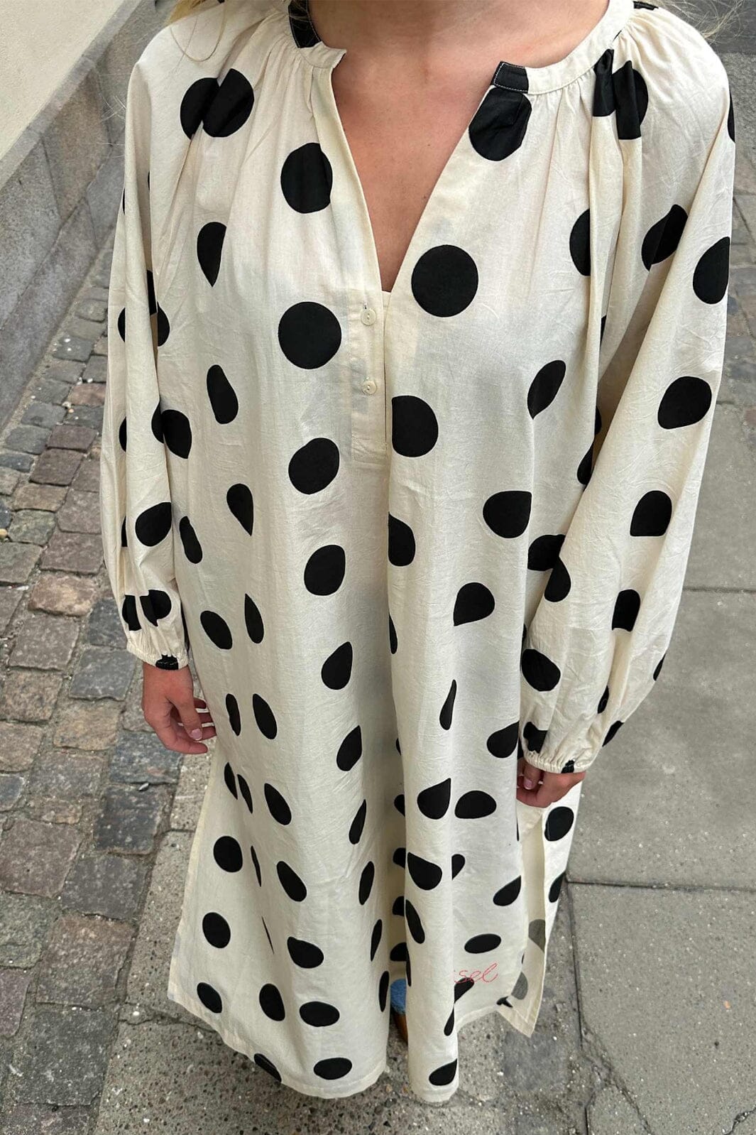 Sissel Edelbo - Lara Dress SE 1729 - Black Dot - Image 6