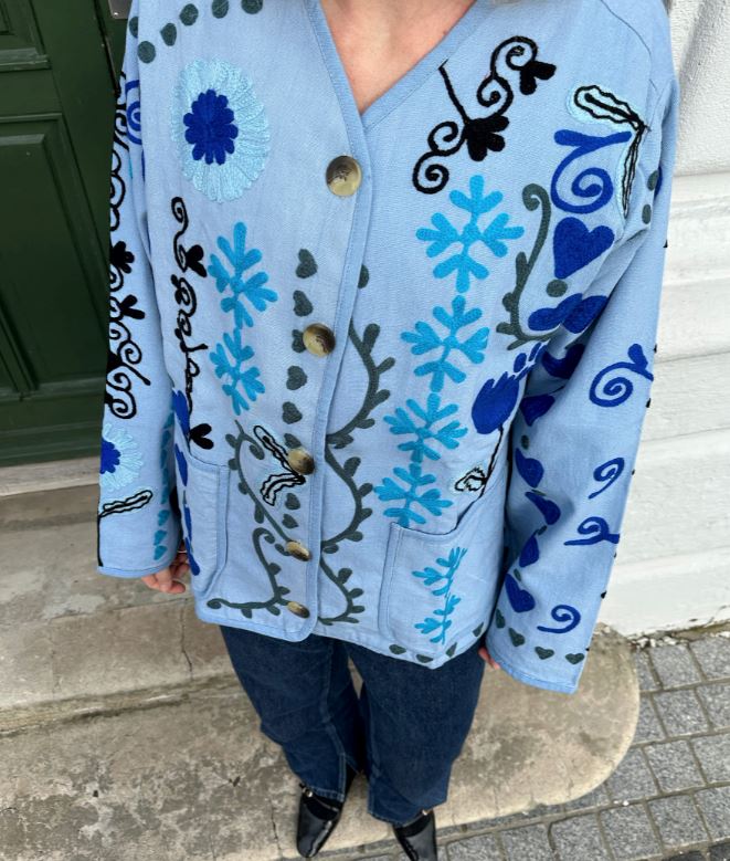 Sissel Edelbo - Maggie Suzani Jacket SE 1090 - Blue Ocean - Image 5