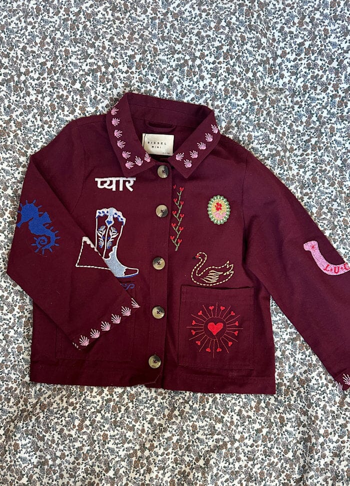 Sissel Edelbo - My MINI Jacket SE 1666 - Burgundy - Image 5