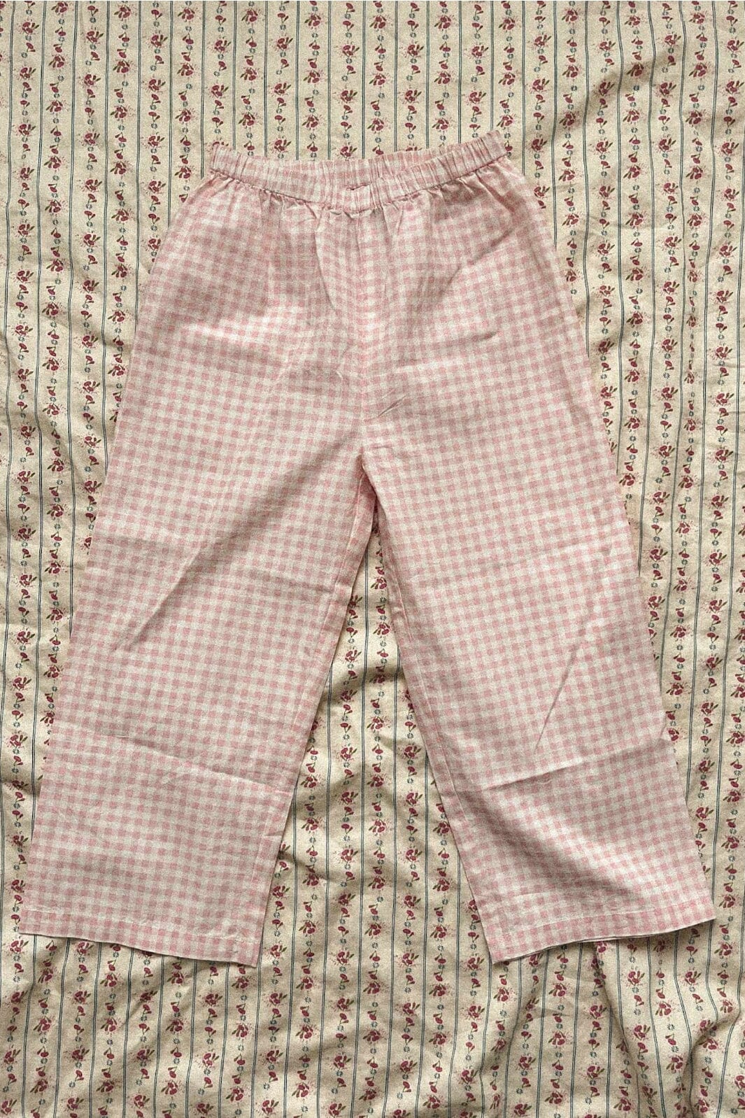 Sissel Edelbo - Oda MINI Pants SE 1540 - Pink Checks - Image 4