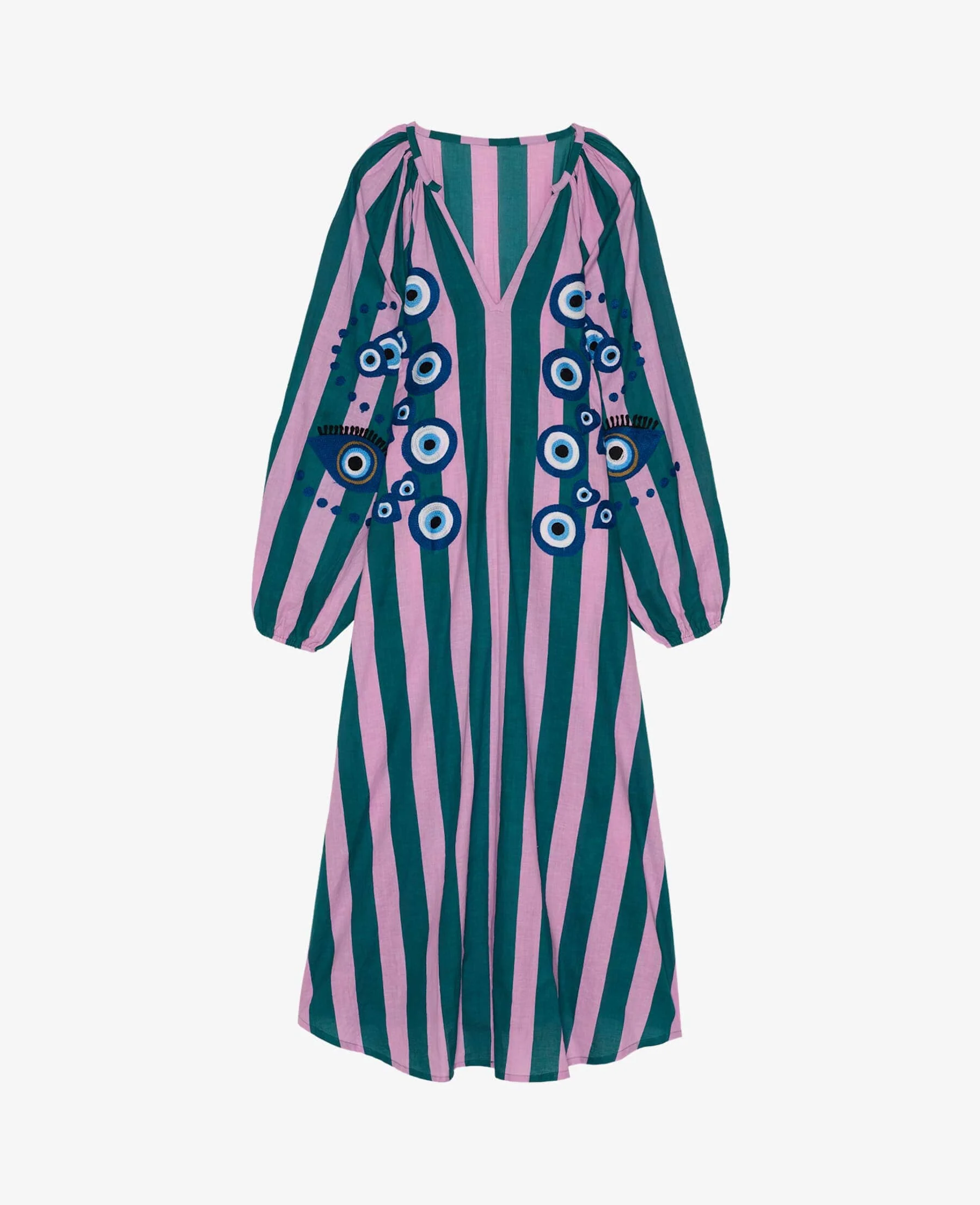 Sissel Edelbo - Zippy Dress SE 1918 - Petrol green - Image 4