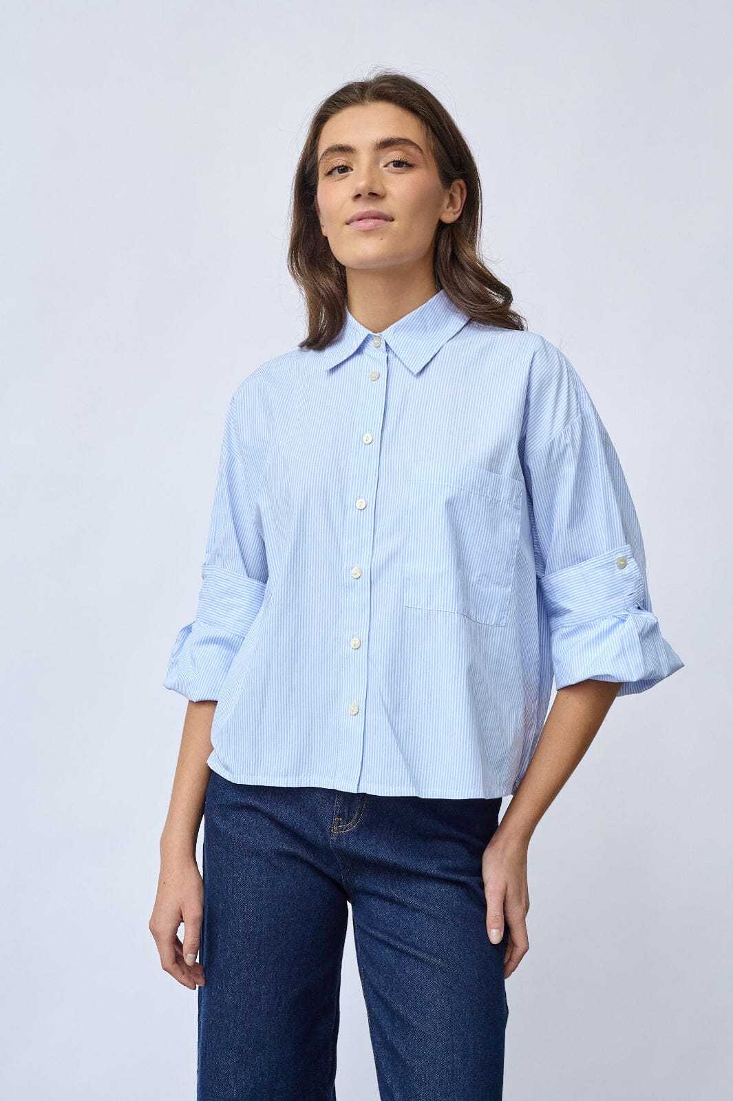 Sisters Point - Irine-Sh1 19660 - 832 - Blue/ White Stripes