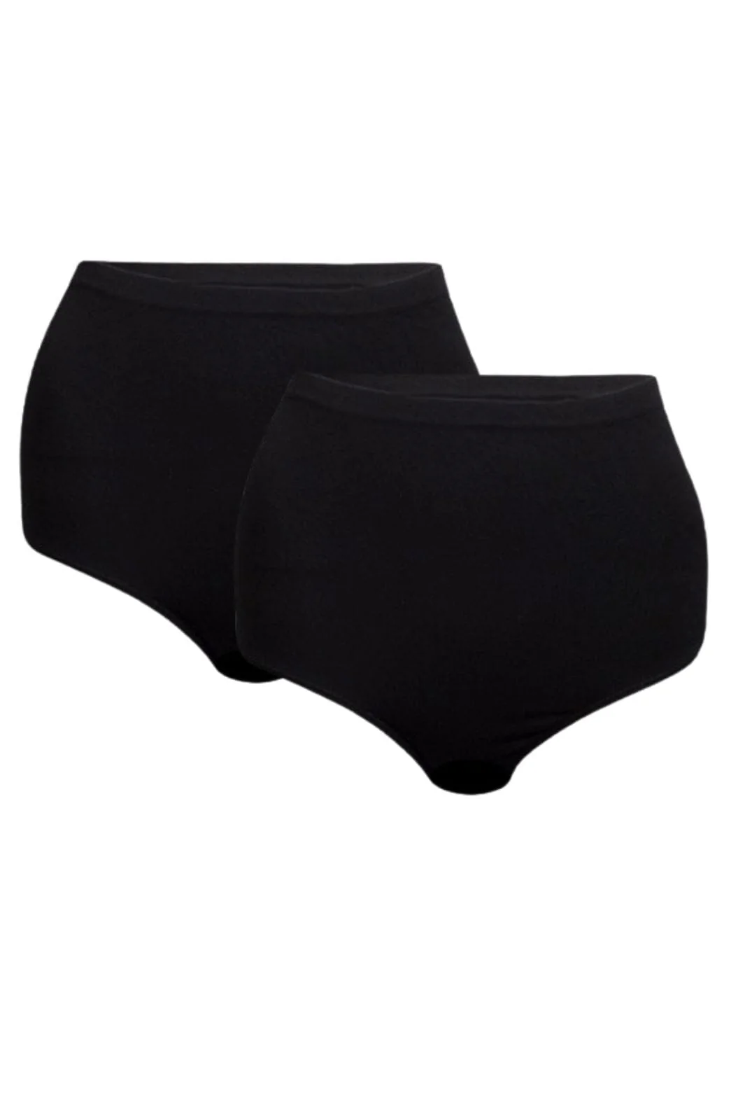 Soft basic - Haily High brief 2 pak - black - Image 3