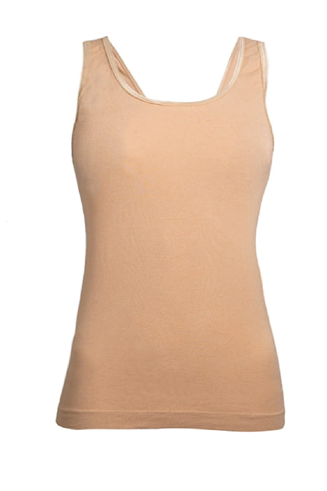 Soft basic - Haily Top wide strap 2 pak - nude - Image 3