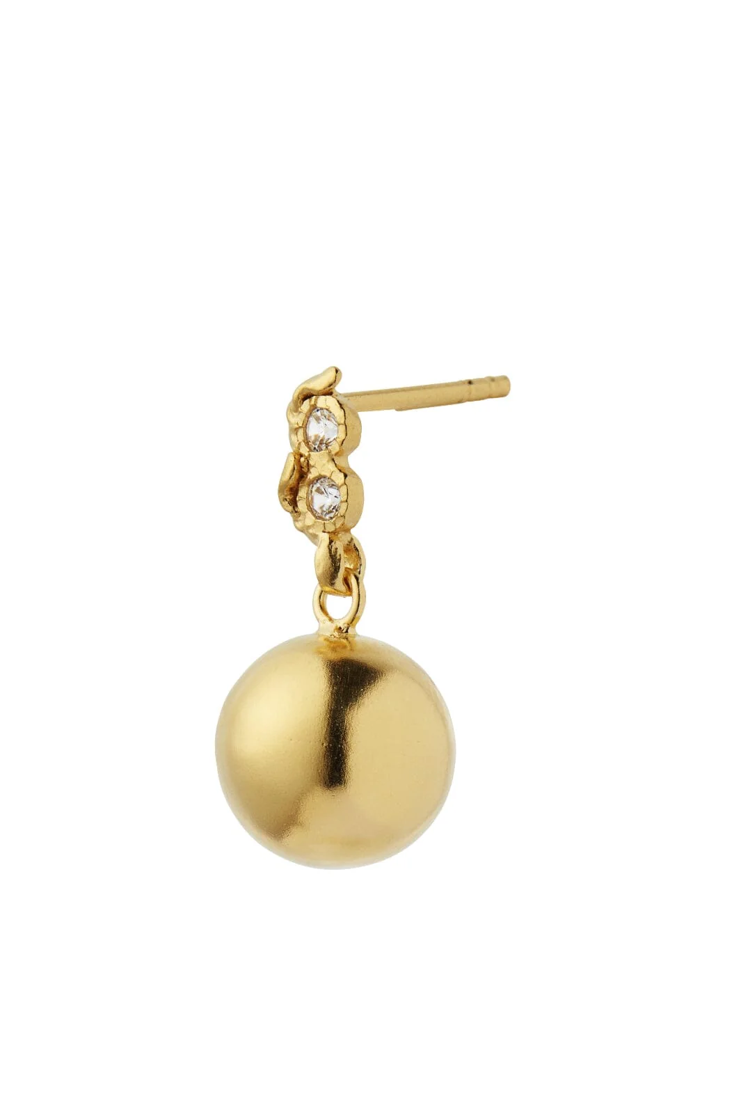 Stine A - Twin Flow & Disco Ball Earring - Single - 1334-02-S - Image 2