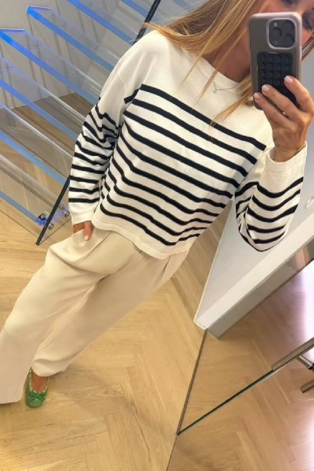 Valentin Studio - Pretty Pants Wide - Ivory - Image 5