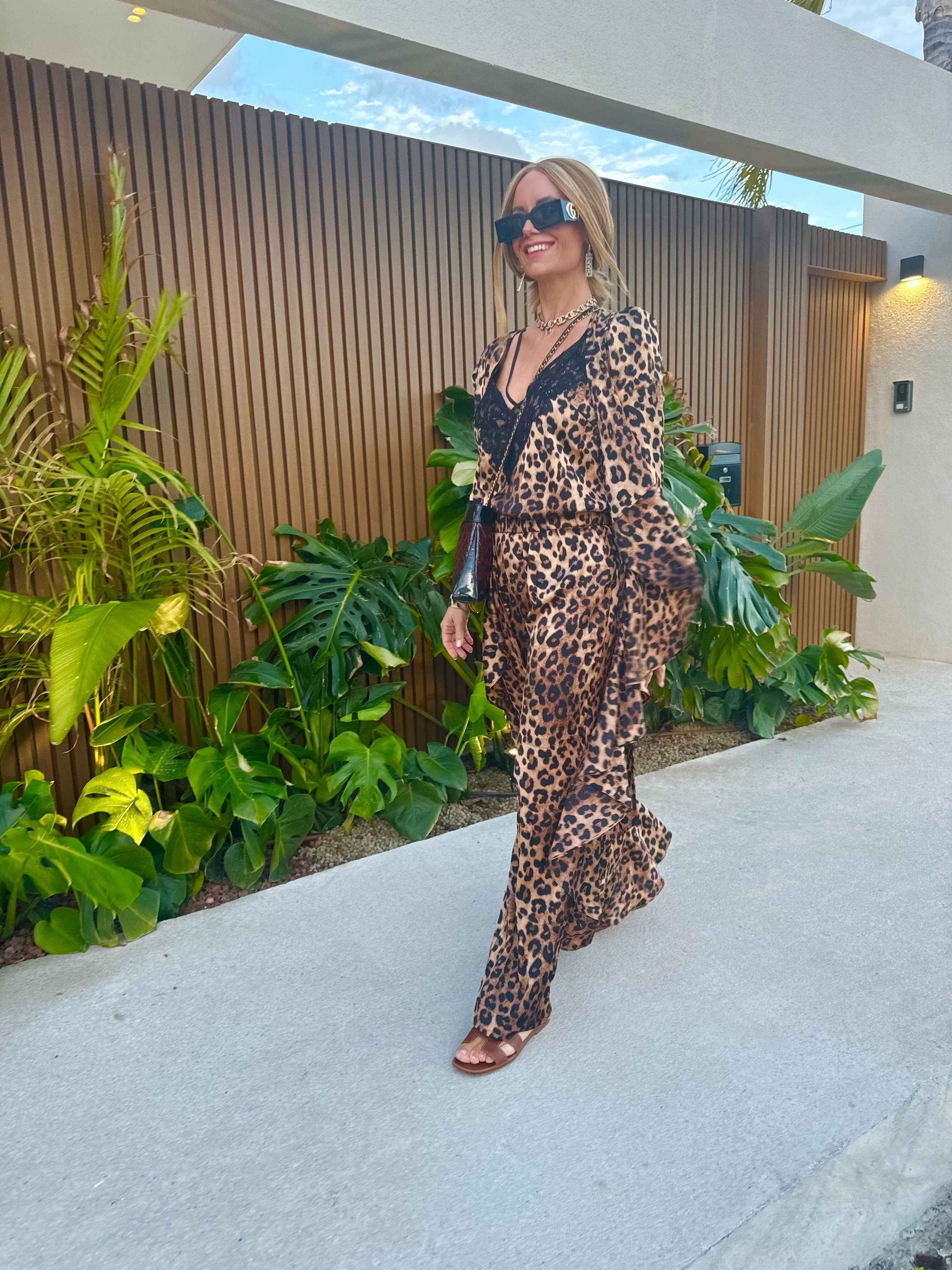 Valentin Studio - String Leopard Top - Leopard - Image 9