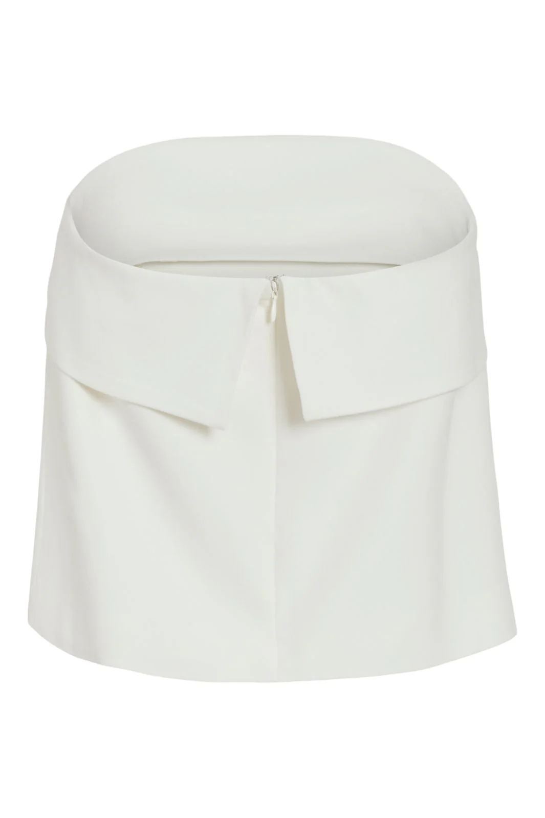 Vila - Vigery Bandeau Short Top/Dc - 4954378 Cloud Dancer - Image 2