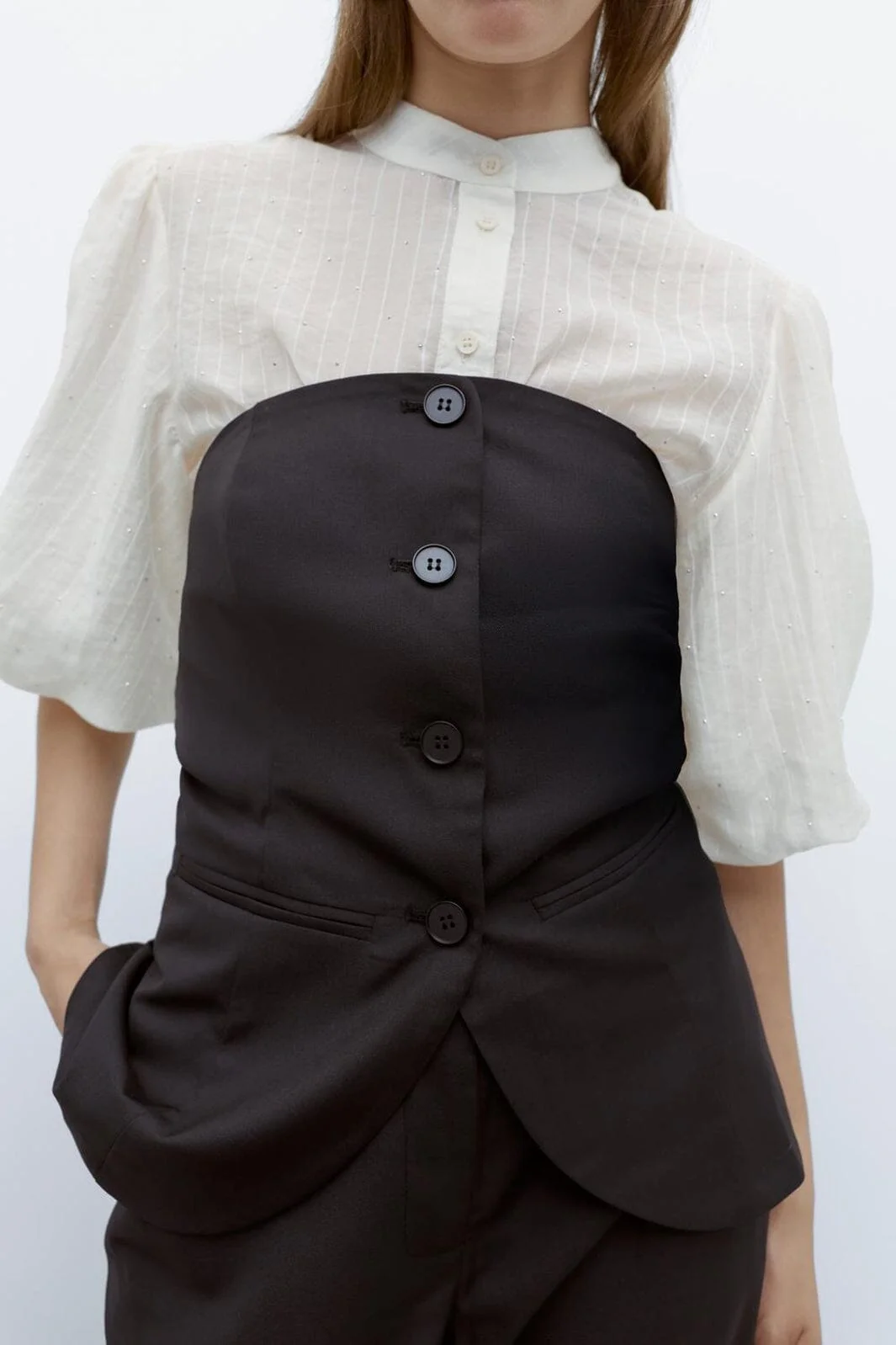 Vila - Vigilja Vest - 5040868 Black - Image 2