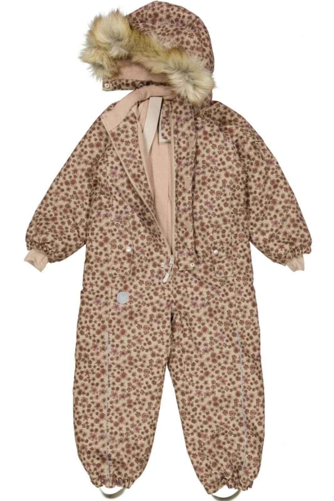 Wheat - Snowsuit Moe Tech - Winter Blush Flowers