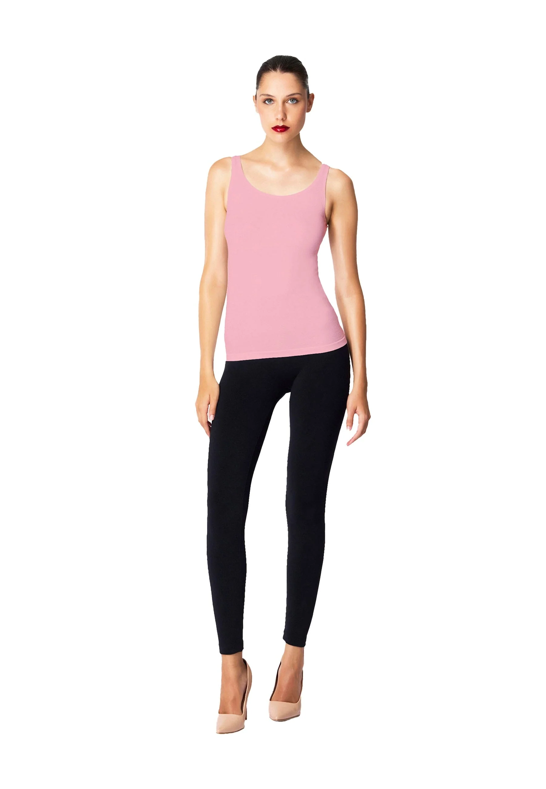 Wolford - Jamaika Top Sleeveless 55045 - 3254 Blossom Pink - Image 4
