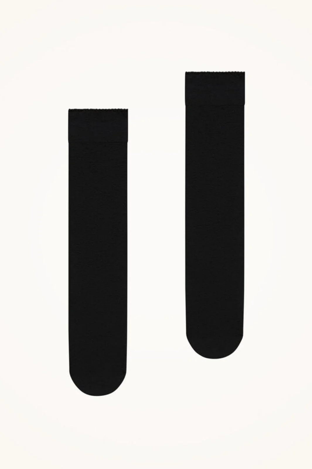 Wolford - Velvet De Luxe 50 Knee-highs - 7005 Black - Image 2