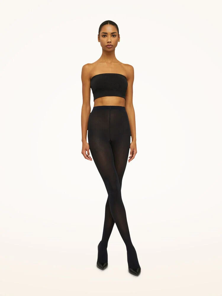Wolford - Velvet De Luxe 50 Tights10687 - 5280 Admiral - Image 2